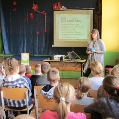 Szkolny Dzień Bezpieczeństwa Cyfrowego w Niepublicznej Szkole Podstawowej w Gąskach